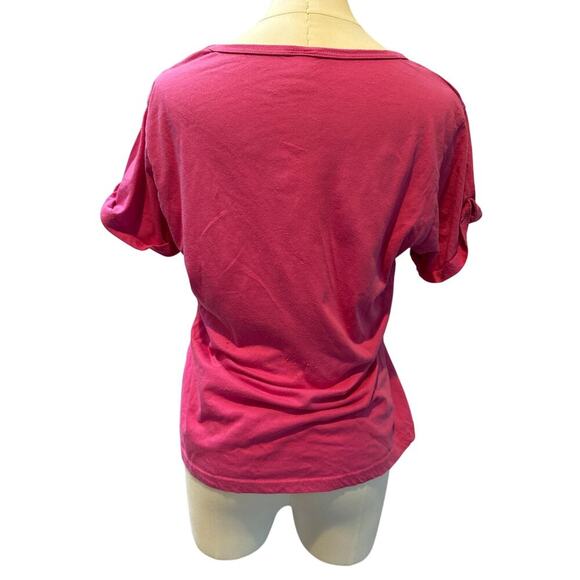 Women’s pink M&M T-shirt Sz L - Picture 3 of 3